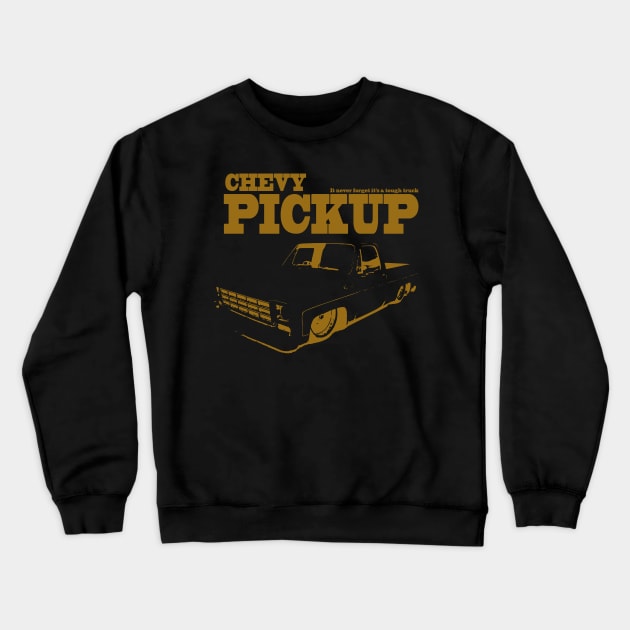 chevy pickup Crewneck Sweatshirt by small alley co